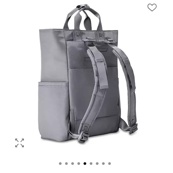 Dagne Dover Petra Convertible Tote Bag in Ash Grey - Picture 10 of 11